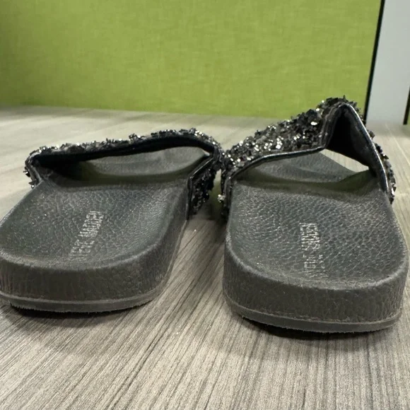 Steve madden glitter bling slides size 7 - Picture 5 of 6